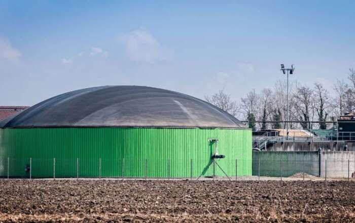 image d'un méthaniseur pour l'article Décarboner sa consommation de gaz grâce à un Biométhane Purchase Agreement